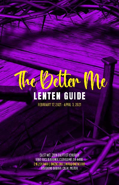 Better Me Lenten Guide 2021